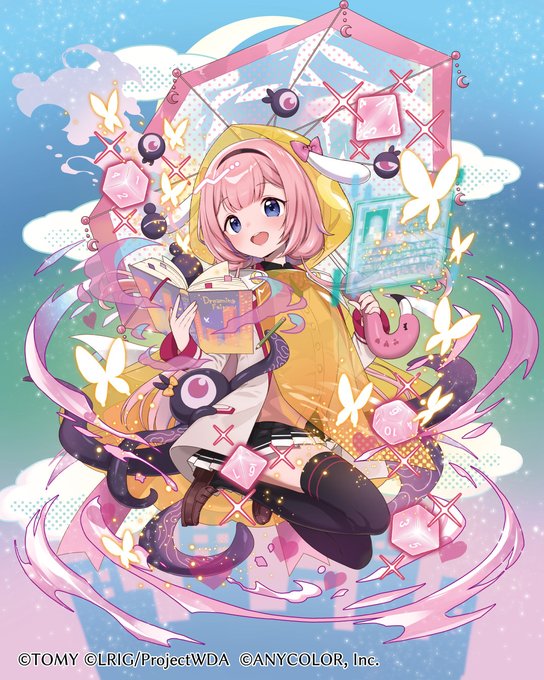 12/24(土)発売のWIXOSS新拡張パック「にじさんじ DIVA」にて『コード2434 周央サンゴ』を描かせていただきました💞🦩よろしくお願いします～! 

#WIXOSS #ウィクロス発売記念 #周央サンゴ 