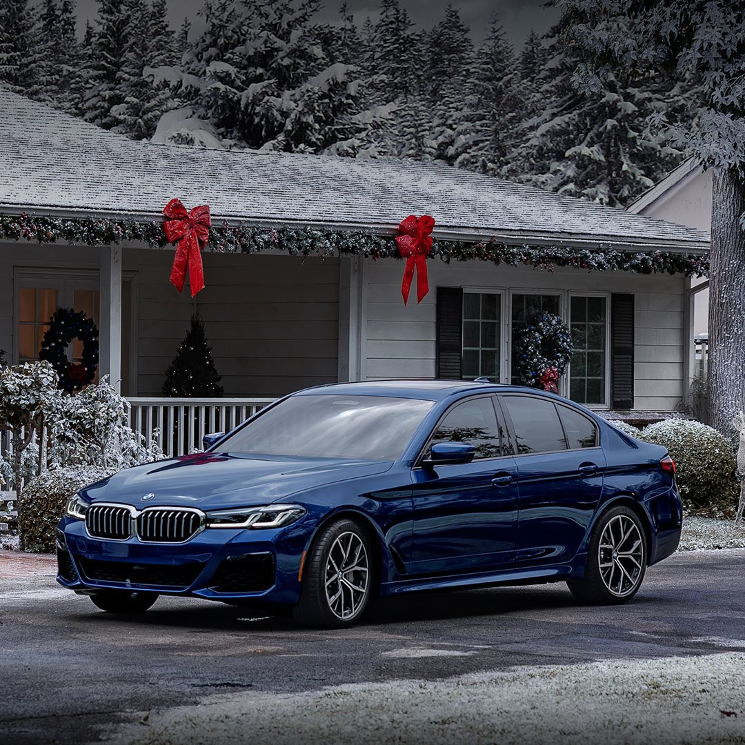 NCBMW's tweet photo. The winter, experience the embodiment of elegance in the 2023 BMW 5 Series now through January 3rd. New Century BMW, Driven for You. 
.
Link: https://t.co/2IMCzgTgUo
.
#roadhomesalesevent #bmwholidayseason #newcenturybmw #theultimatedrivingmachine #bmw5series https://t.co/ZdFD2MyRlx