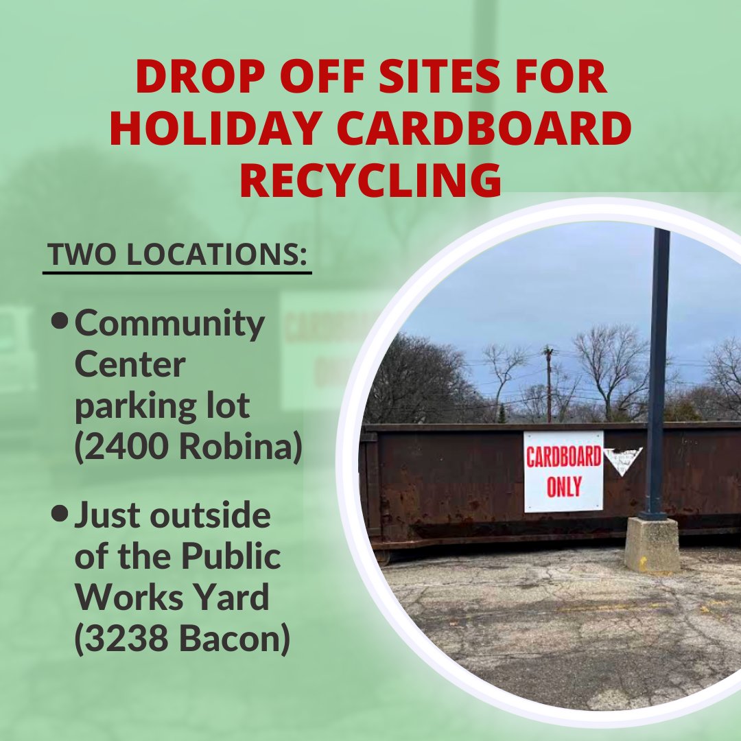 City of Berkley on Twitter "Tringali Sanitation (our trash hauler) was