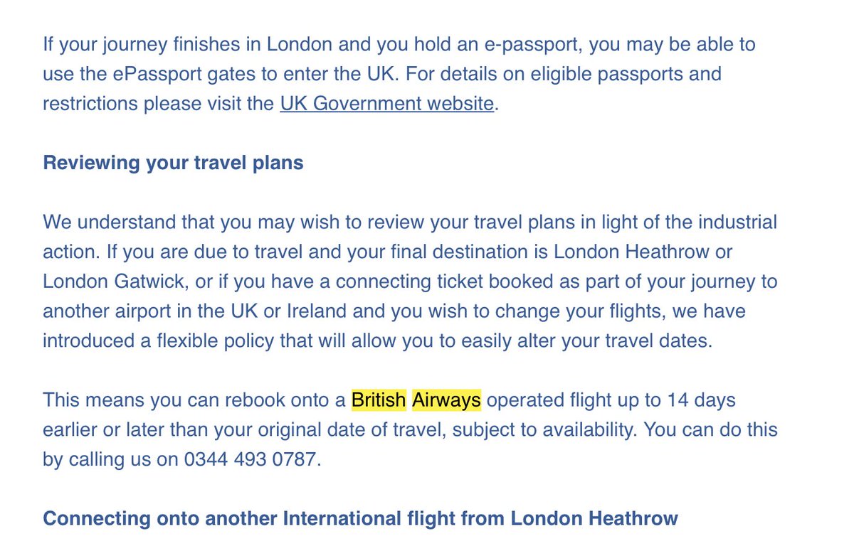 AdmanFish's tweet photo. @British_Airways Impossible to change flights at the moment. I have spent half a day on hold, I have avoid flight booked and exec club are incontestable, and your normal number can't change. Help!! https://t.co/0UgL69ThZB