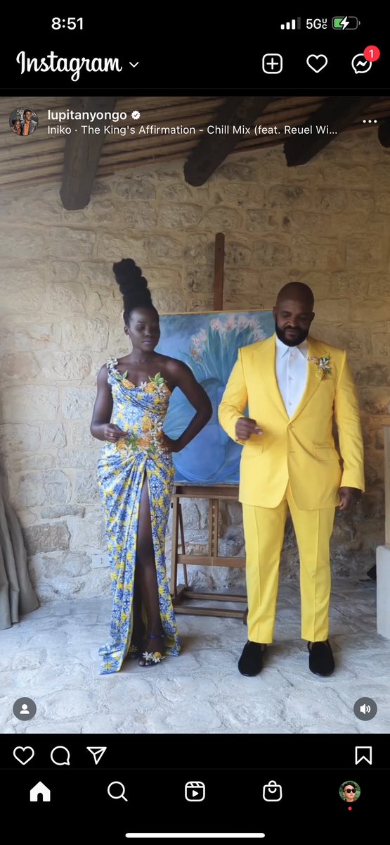 vincentlao18's tweet image. Lupita Nyong’o reveals her man on IG before Christmas! ❤️💅🏼 his name is Selema Masekela! 😍😍😍