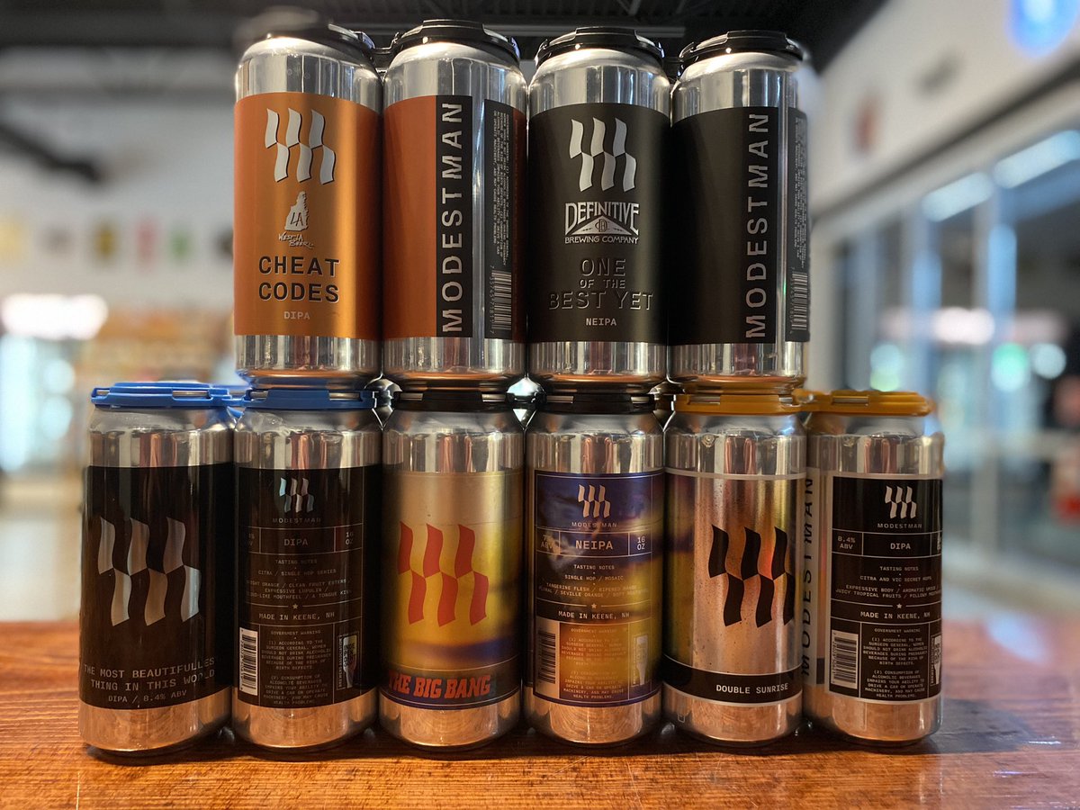 thepackienh's tweet photo. Want to help @ModestmanBeer celebrate their anniversary but can’t make it out to Keene? #freebeerfriday 4-6pm
.
.
.
#modestman #keenenh #beertasting #thepackienh #thepackie #manchesternh #craftbeer https://t.co/OuQk4s62JD