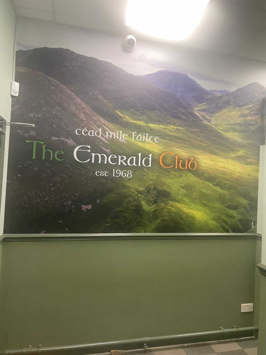 Many thanks to Dave Purcell and his team who have completed the new entrance to the club. Dave did so as a gift to the Club, it is a wonderful gesture that is greatly appreciated. ☘️💚🤍🧡