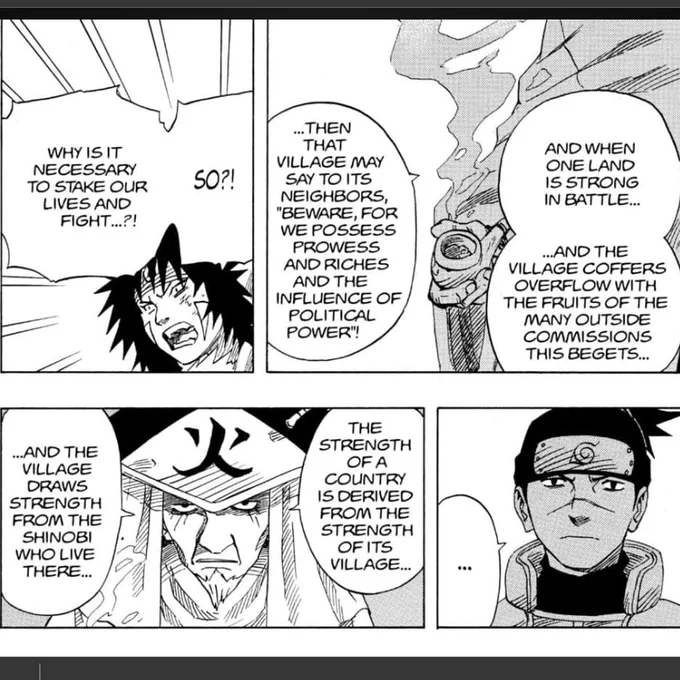 TELL EM' KIBA
what's third hokage smokin' 