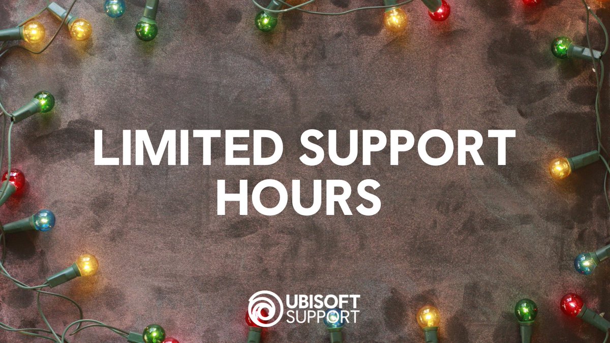 Ubisoft Support tweet media