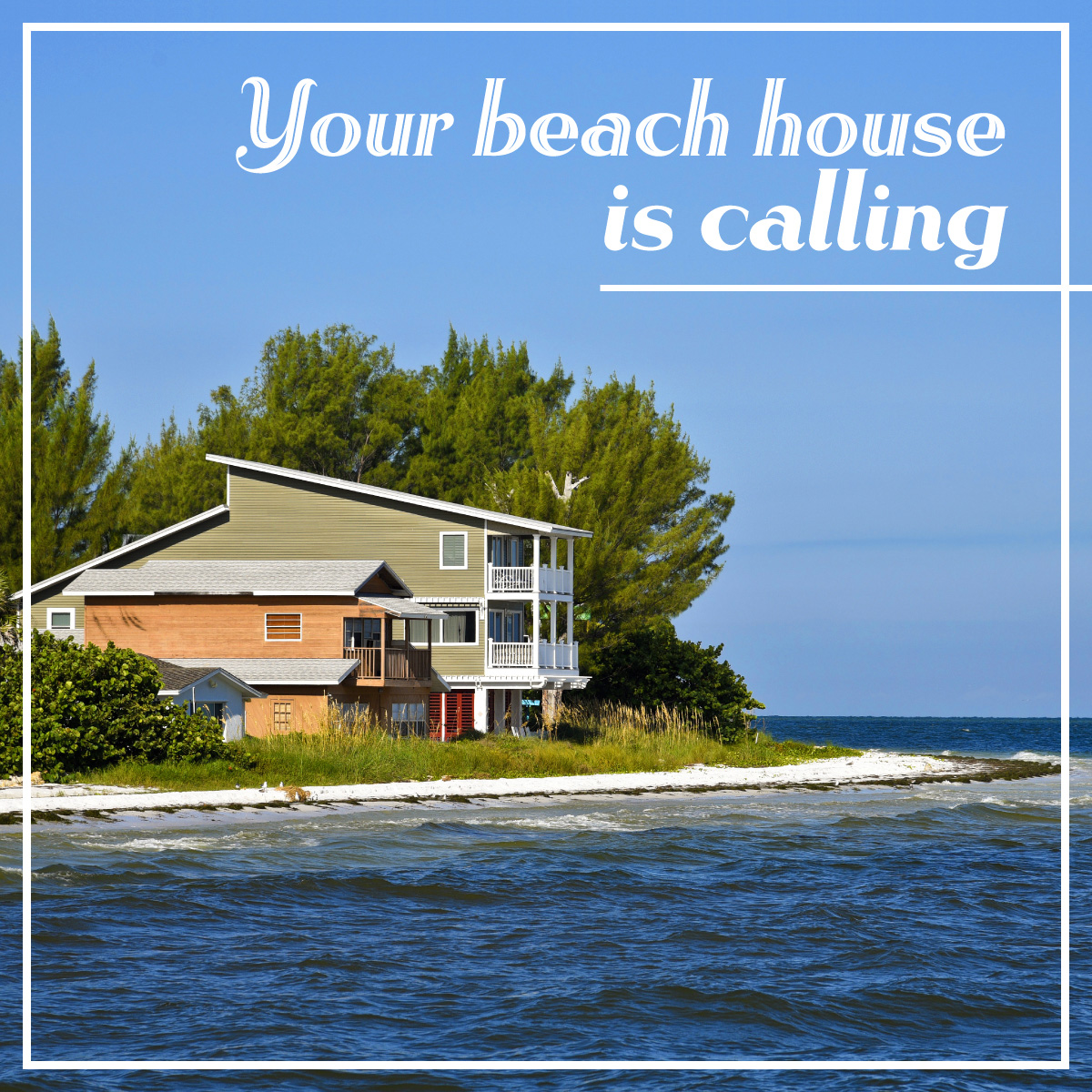 Dreaming of escaping this winter chill? I can help you jump into the beach home you've always dreamed about. Call me today to discuss your investment and second home mortgage options.
