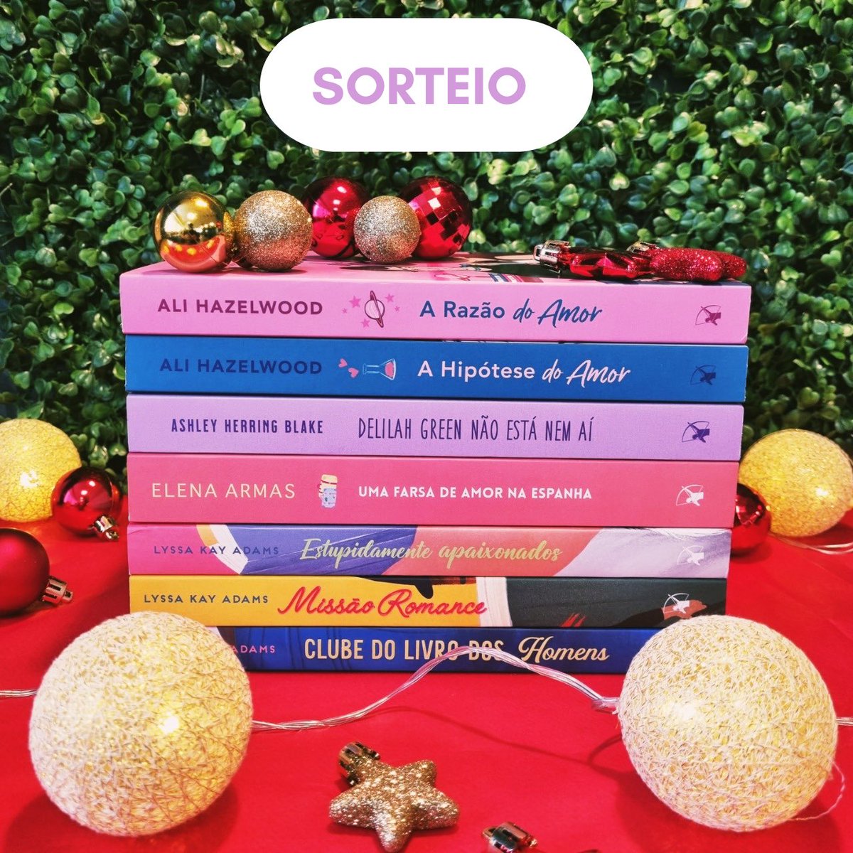 ALERTA SORTEIO🚨

Nesta semana, sortearemos 01 kit contendo diversas comédias românticas!

Para participar, basta:
➡️ Marcar um amigo;
➡️ Retweetar este post;
➡️Seguir o perfil da <a href="/editoraarqueiro/">Editora Arqueiro</a>. 

O resultado sai no dia 26/dez.