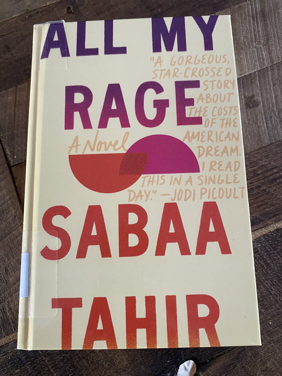 carolnanney's tweet photo. Cold, snowy days call for warm blankets and good books!  
Young love, old regrets, and forgiveness…All My Rage by Sabaa Tahir is a must read!!  #allmyrage  #sabaatahir https://t.co/nW80Pfb0GS
