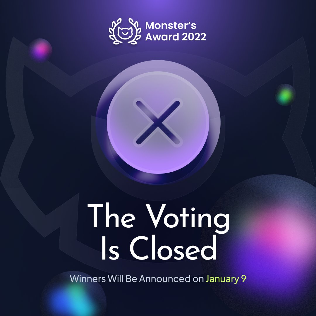 #MonstersAward2022 voting is closed. Thanks everyone for your votes, time, and efforts. Thanks to all the participants for their trust in us and all the activity during the contest.
#WordPress  
#Plugins 
#monstersaward
