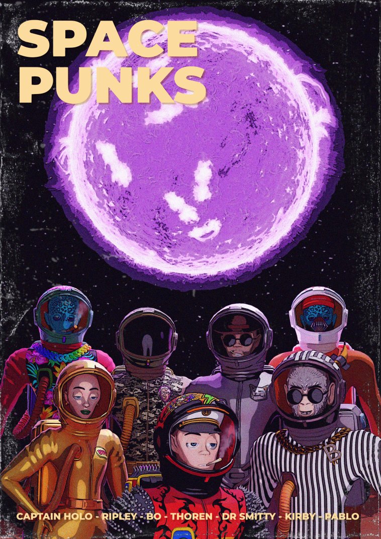 Space Punks Club tweet media