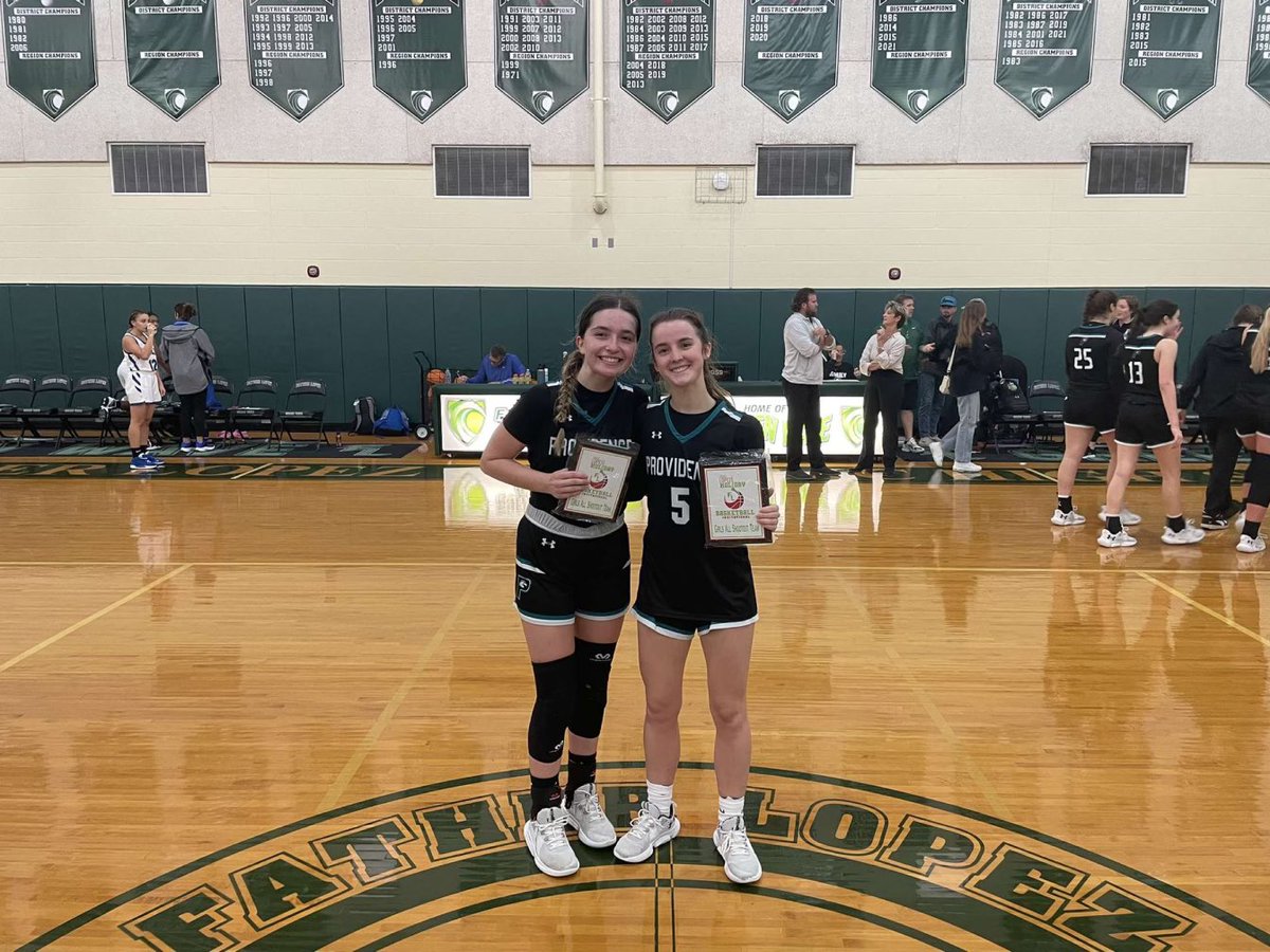 GigiBistrow's tweet photo. Lady Stallion🏀 finished at @FatherLopez 22 Holiday Shootout with 2 wins vs Oviedo HS 40-21 and Master’s Acad 42-41. Seniors Kanady and Ortman were selected for the All TourneyTeam. Great way to go into Christmas Break! @provschoolath @ella_ortman @GamblelandJax @provschool 💚🎄 https://t.co/iiDZHXBC9d