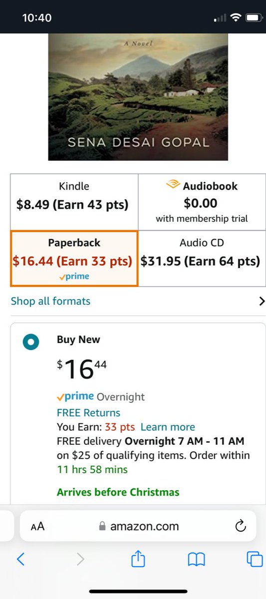 senadesaigopal's tweet photo. If you are looking for a last-minute gift think about my book, The 86th Village. It ships overnight and you will have it before Christmas. I can even mail a signed bookplate to whoever you buy it for, if within the United States! Happy Holidays everyone. https://t.co/dSY6qMSWJ2