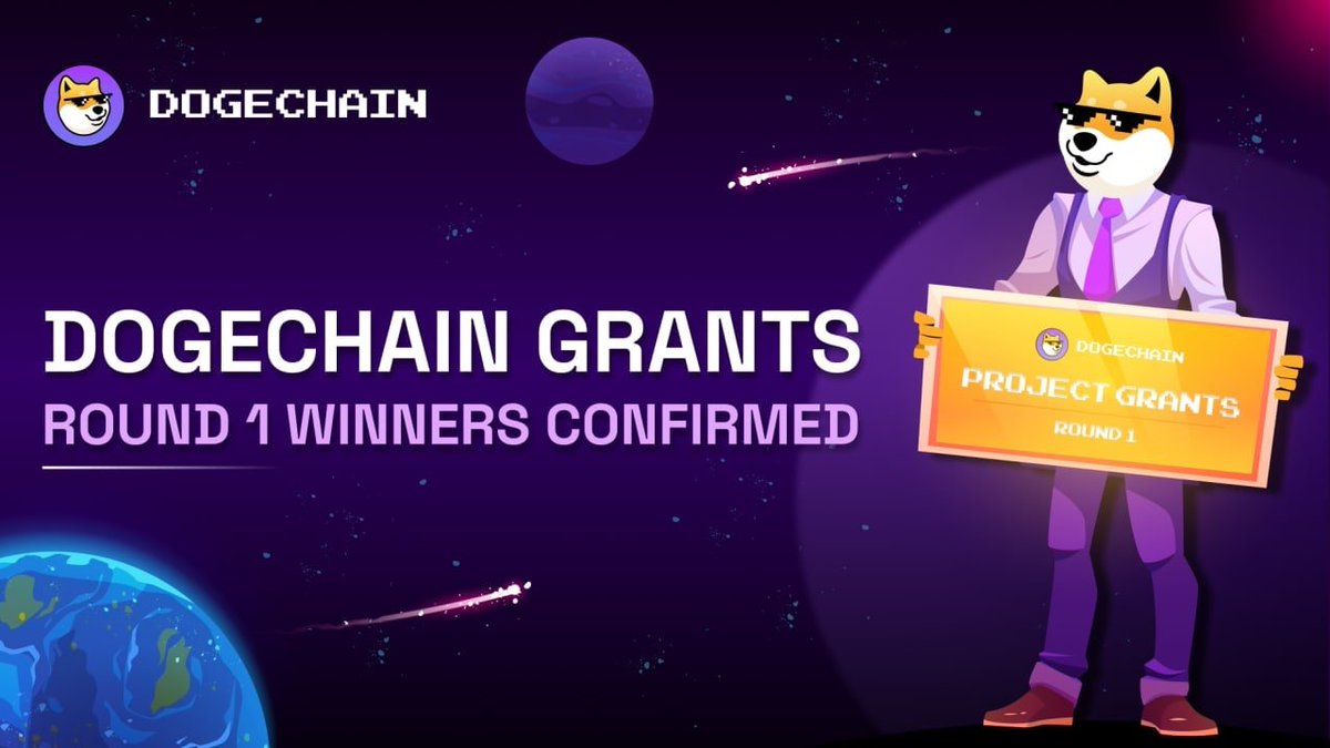 DogechainFamily's tweet photo. 1/6
The First Round of Dogechain Grants is good to go! 🐶 🫴💰

Great news for builders, Shibes! 👷

After reviewing hundreds of applicants, the team has handpicked some of the best, and most trustworthy projects building on #Dogechain. 🤝 https://t.co/Y56QYXnKFs