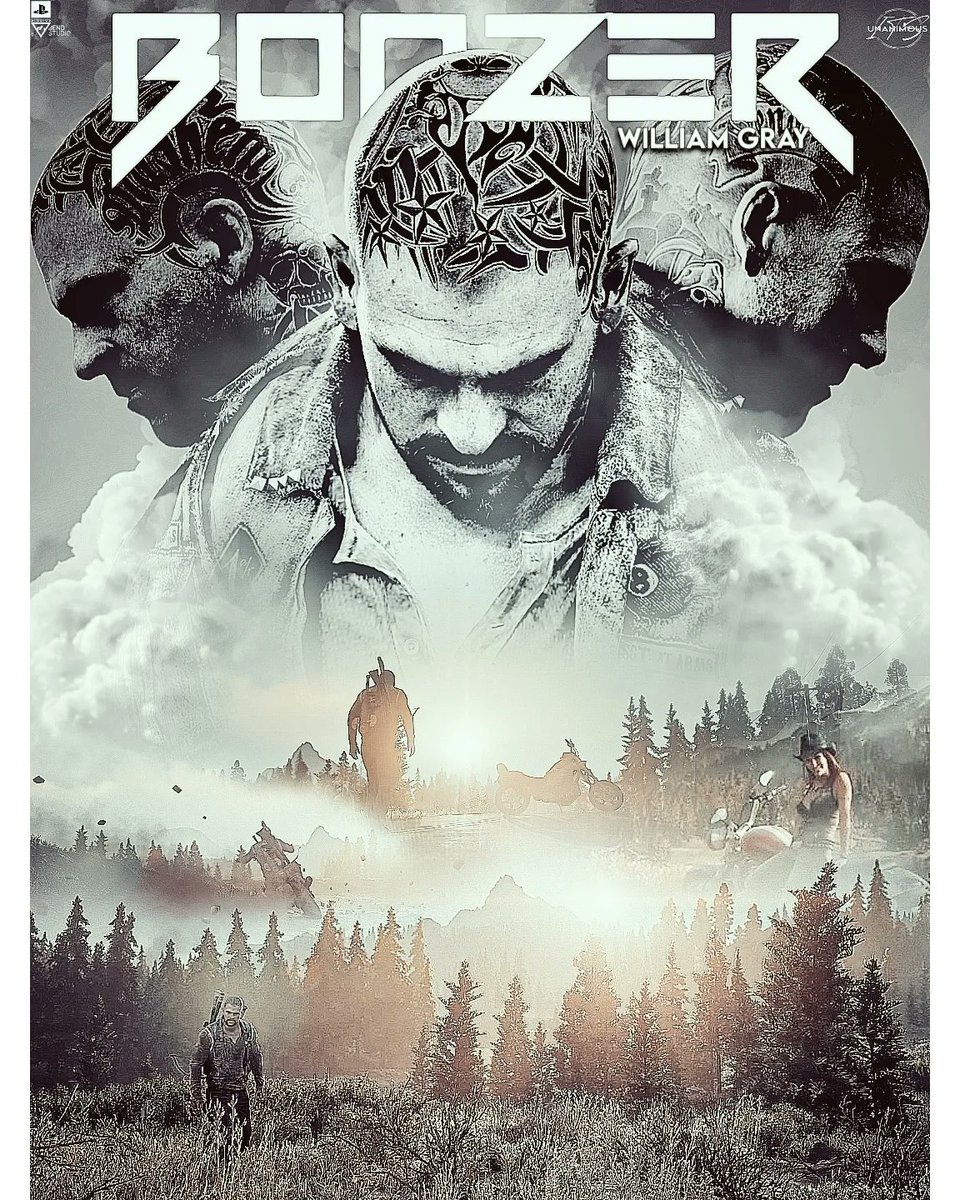 TheUnanimous1's tweet photo. Character poster for #Boozer from #DaysGone. Psst @BendStudio
If you made a Lisa an Kouri skin for challenge mode as paid DLC I wouldn't mind 😁 
#VirtualPhotography #ThePhotoMode #VPGamers #VPEclipse #WorldofVP #ZarnGaming #pnkxfam #BendStudio #ItsUnanimousEdits https://t.co/TajpN0rjmy