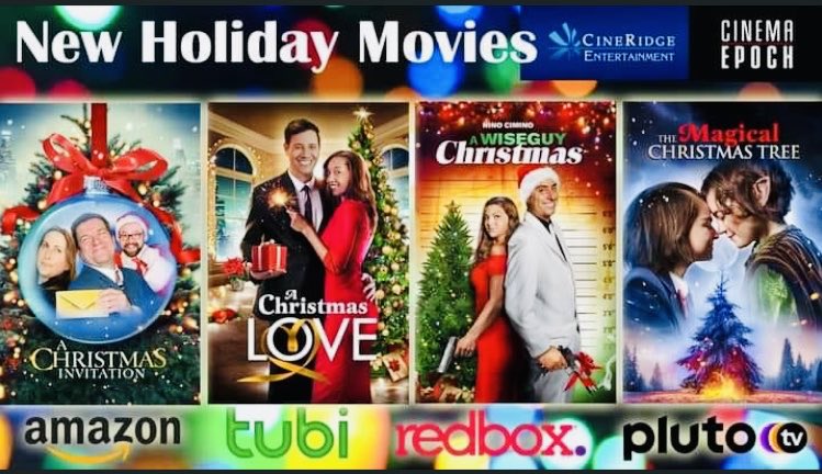 It’s almost #Christmas & it’s a #good #time to #watch these #HolidayMovies I was a part of from @cineridge #streaming @tubi @PrimeVideo @redbox #HolidaySeason #Movies #ChristmasMovies #Actor #ActorsLife #Producer #Hollywood #Entertainment #Snow #Santa #Family #Comedy #Romance