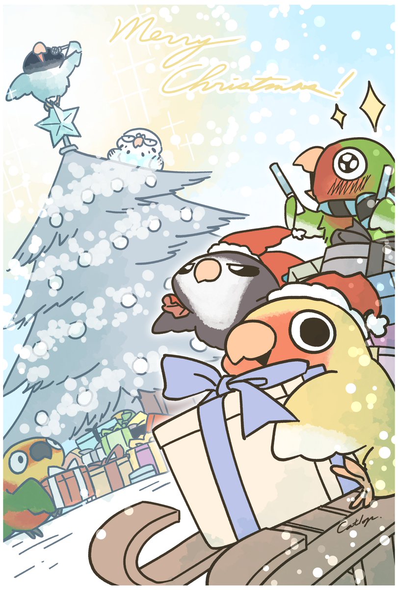 PeachyTheParrot's tweet photo. 🎄 https://t.co/lYHGbHJzXS
