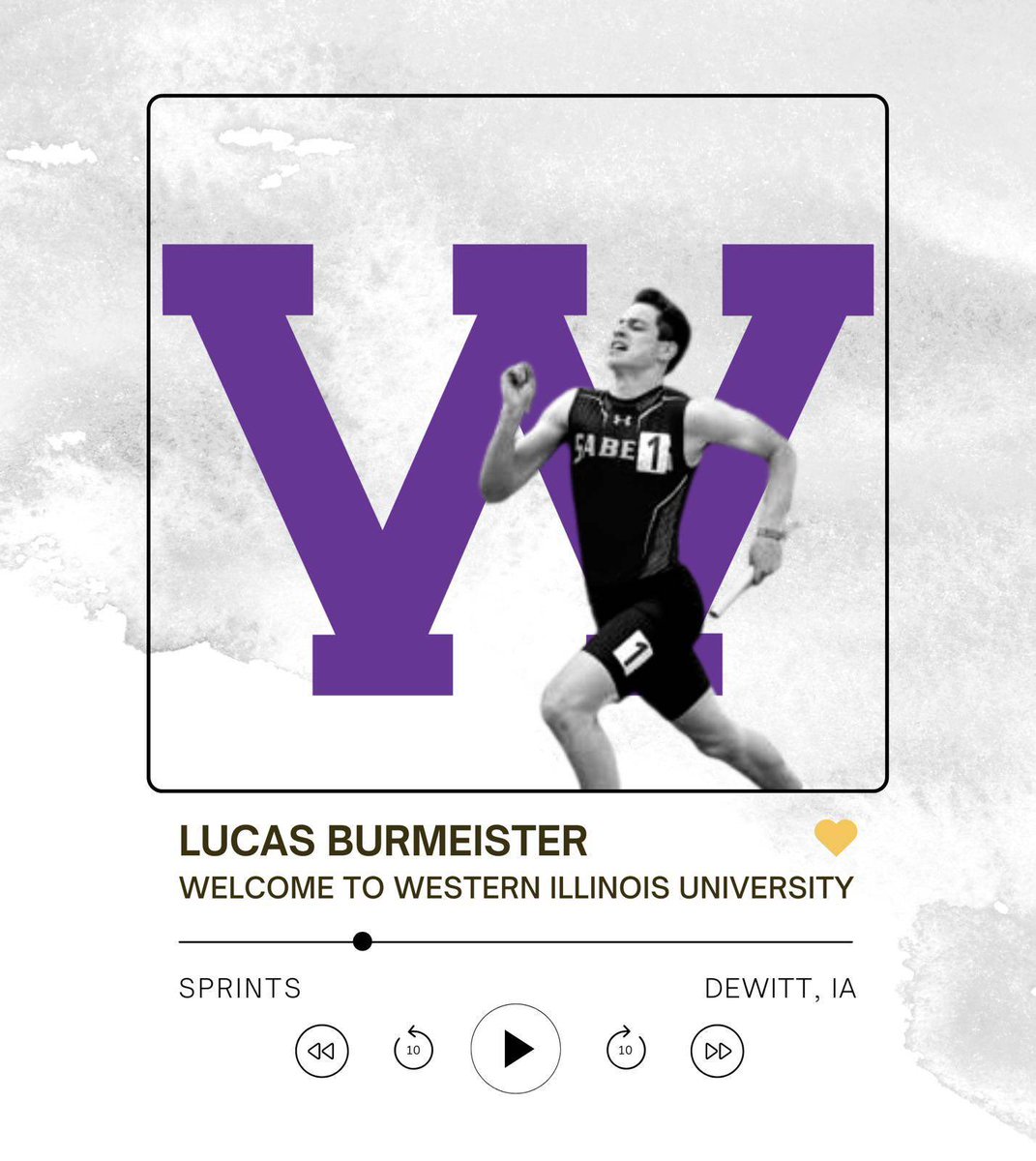 Excited to extend my track career #goleathernecks