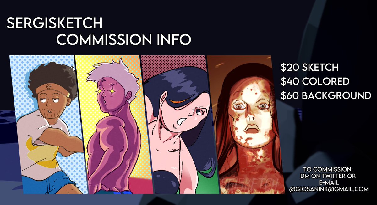 SergiSketch's tweet photo. Commissions open!
#commissionsopen #art #digitalart #digitalartist #humanart #humanartist #sketch #wip #timelapse #wacom #procreate #clipstudiopaint #fanart #ArtOfTheDay #artreels #postoftheday #twitteart #anime #lineart #puertorico🇵🇷 #puertoricanartist #puertorico https://t.co/49kKdGkZdP