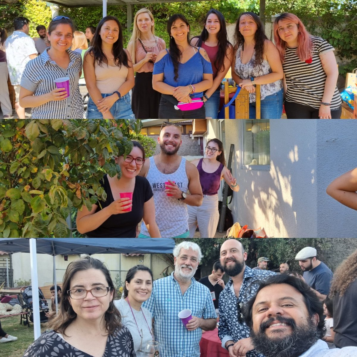 LabMolCelVirol's tweet photo. Celebración de navidad/fin de año de Virología @ICBM_UChile @MedicinaUChile @uchile
2022 fue un gran año con grandes 
publicaciones, proyectos nuevos #anillos, defensas de tesis de estudiantes de pre-postgrado, nuevos desafíos en docencia y vamos con todo este 2023 🥂🦠🔬🧬🧪🧫 https://t.co/OPLDUtZwh2
