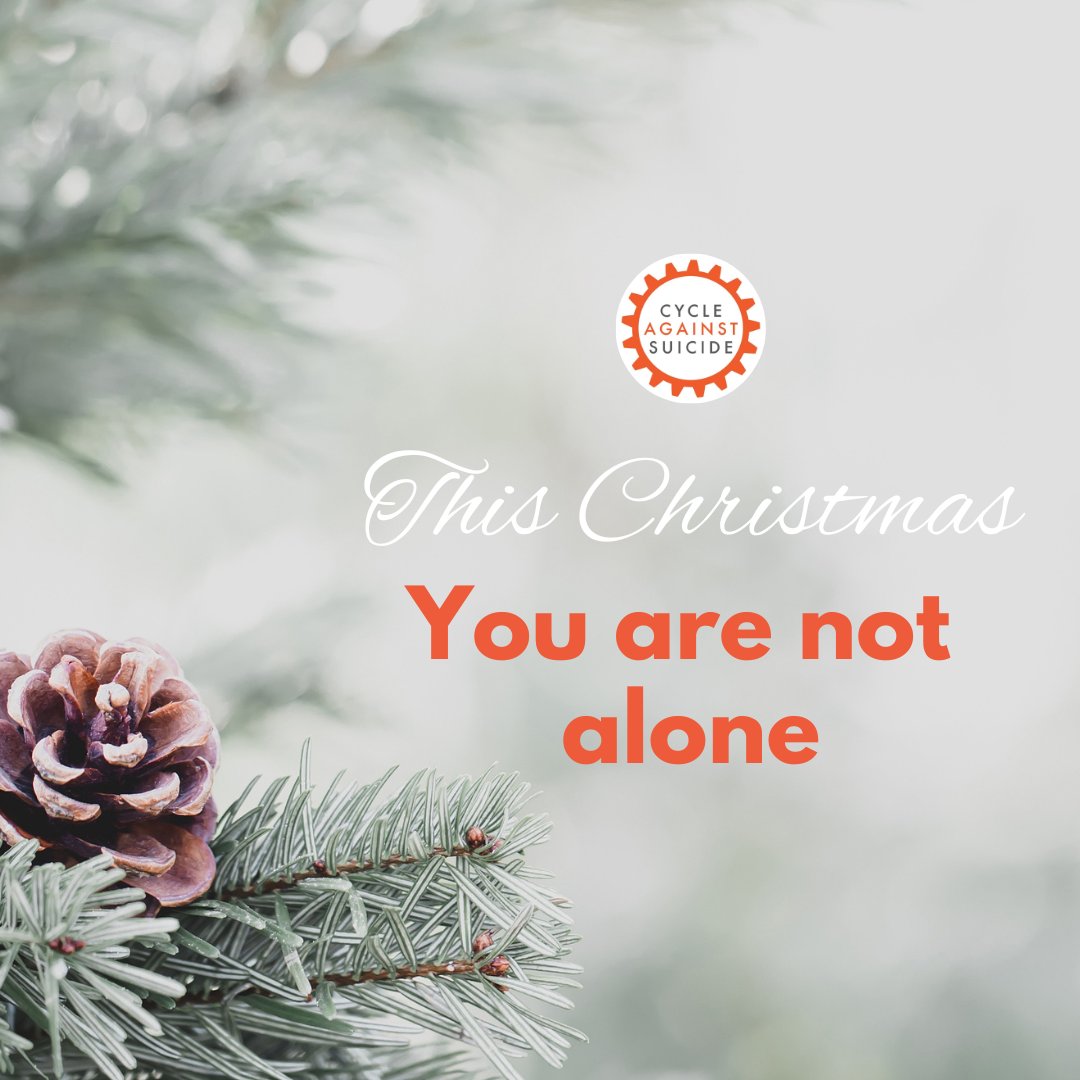 RT <a href="/CASuicide/">Cycle Against Suicide</a>: For some of us, Christmas can be a difficult or lonely period. 
If you are feeling overwhelmed, why not chat with a Cycle Against Suicide Buddy.
You can access a Cycle Against Suicide Buddy at: cycleagainstsuicide.com/community-buddy 1/2