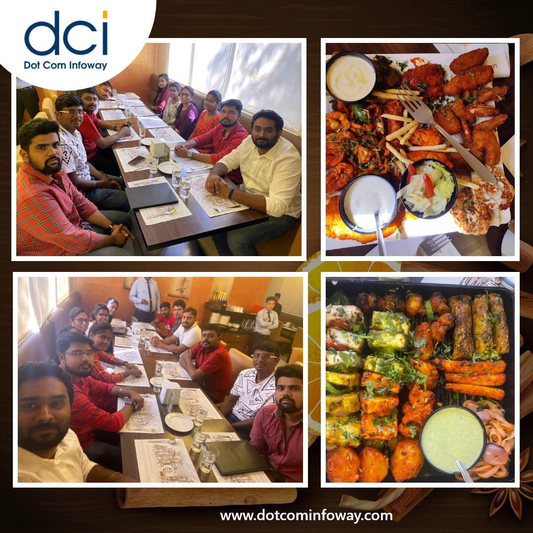 dotcominfoway's tweet photo. The CEO accompanied the marketing team for a delightful midday meal.

#DotComInfoway #TeamOut #Lunch #CEO #TeamLunch #AppMarketers #MarketingTeam #Treat #Outings #Office #Fun https://t.co/Tkvof3ECcO