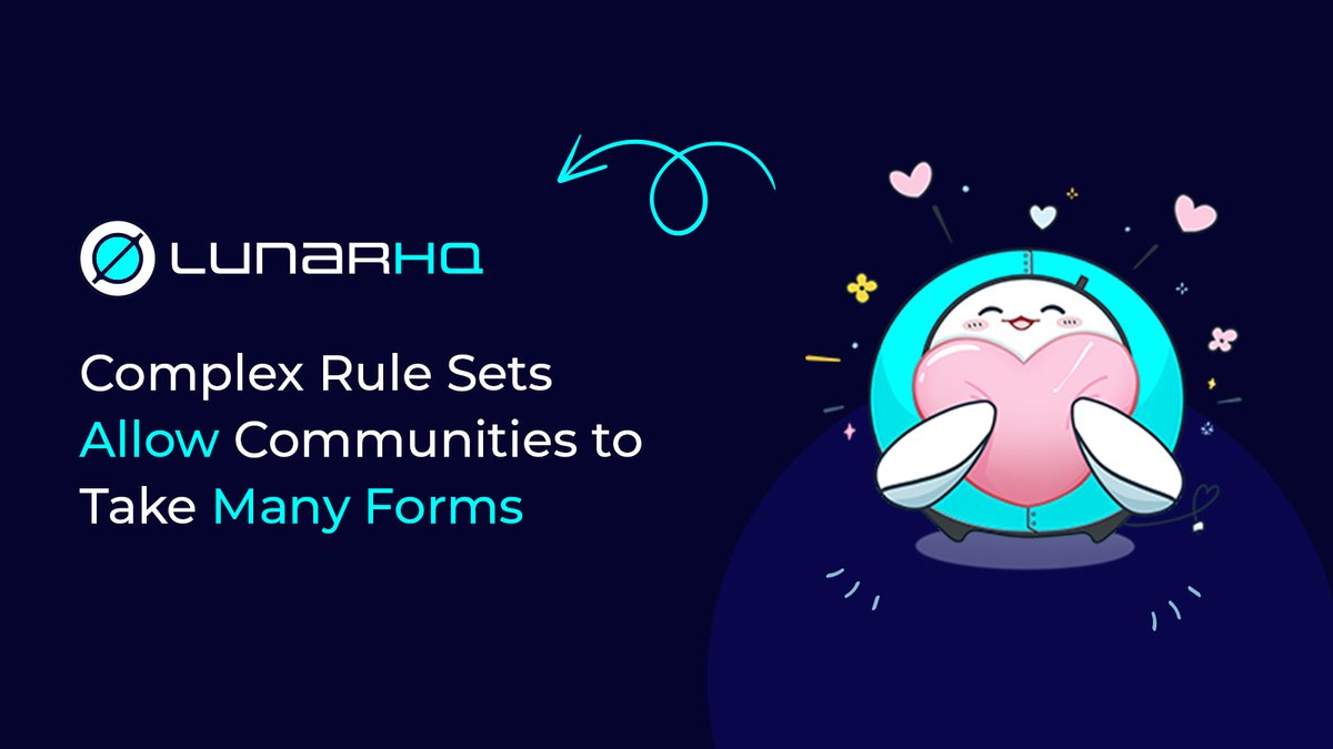 📡 LUNAR HQ IS LIVE📡

📦 We are shipping a whole bunch of unique rule features for your community

🏘️Go to lunar-hq.io to get started! 🧵👇

$MATIC $LUNA $LUNC $STARS #DAO #web3 #crypto #NFT #cryptocurrency #blockchain #community