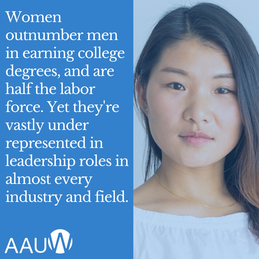 #FactFriday: Women outnumber men in earning college degrees, and are half the labor force. Yet they're vastly under represented in leadership roles in almost every industry and field. #WomenInLeadership bit.ly/3Ne4akT