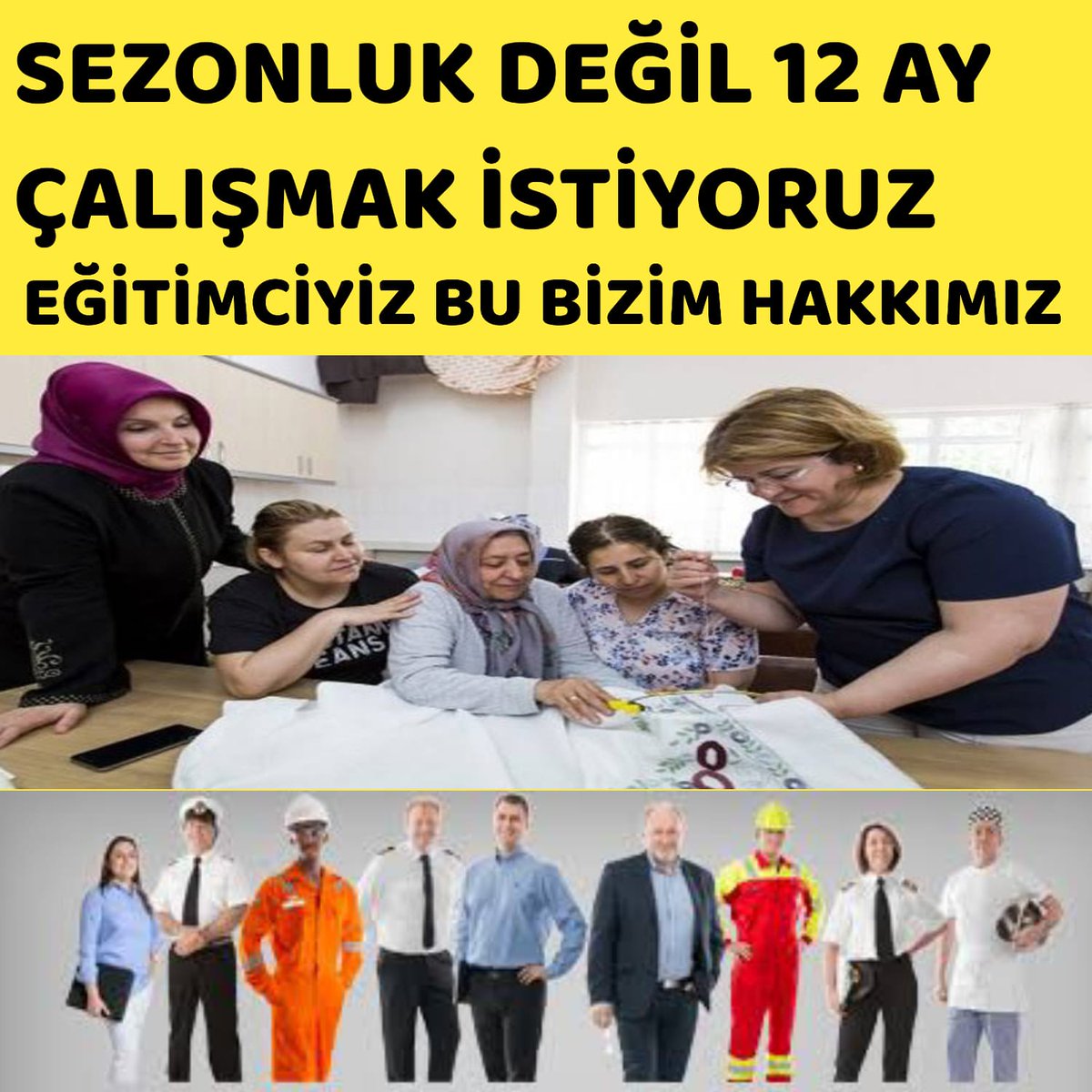 akif_cimuli's tweet photo. UstaÖğreticiye SesVerin
@RTErdogan @Haberturk
 @vedatbilgn @csgbakanligi @tcmeb 
@_aliyalcin_
@kubrapc https://t.co/cQ5KgkeyBT
