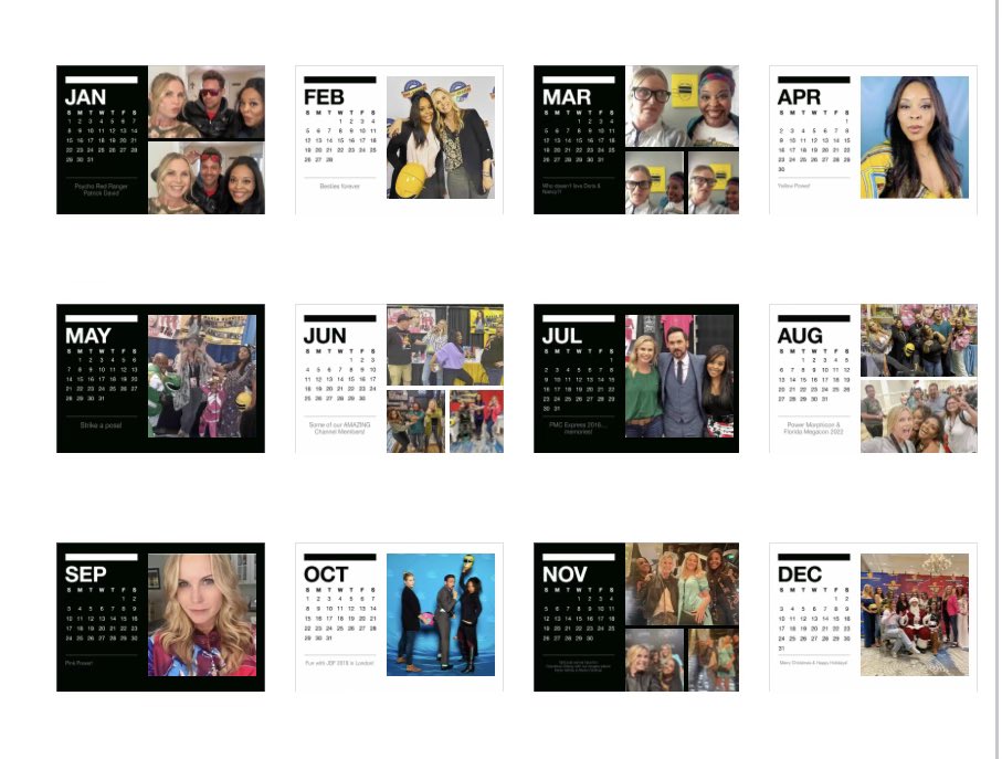 Get this beautiful picture card calender to display on your desk, table, fireplace or any flat surface in your home or office. We have rangers, fans, and fun all bundled up into 12 picture cards representing each month.

➡️ Order Now: PowerRangersplayback.com