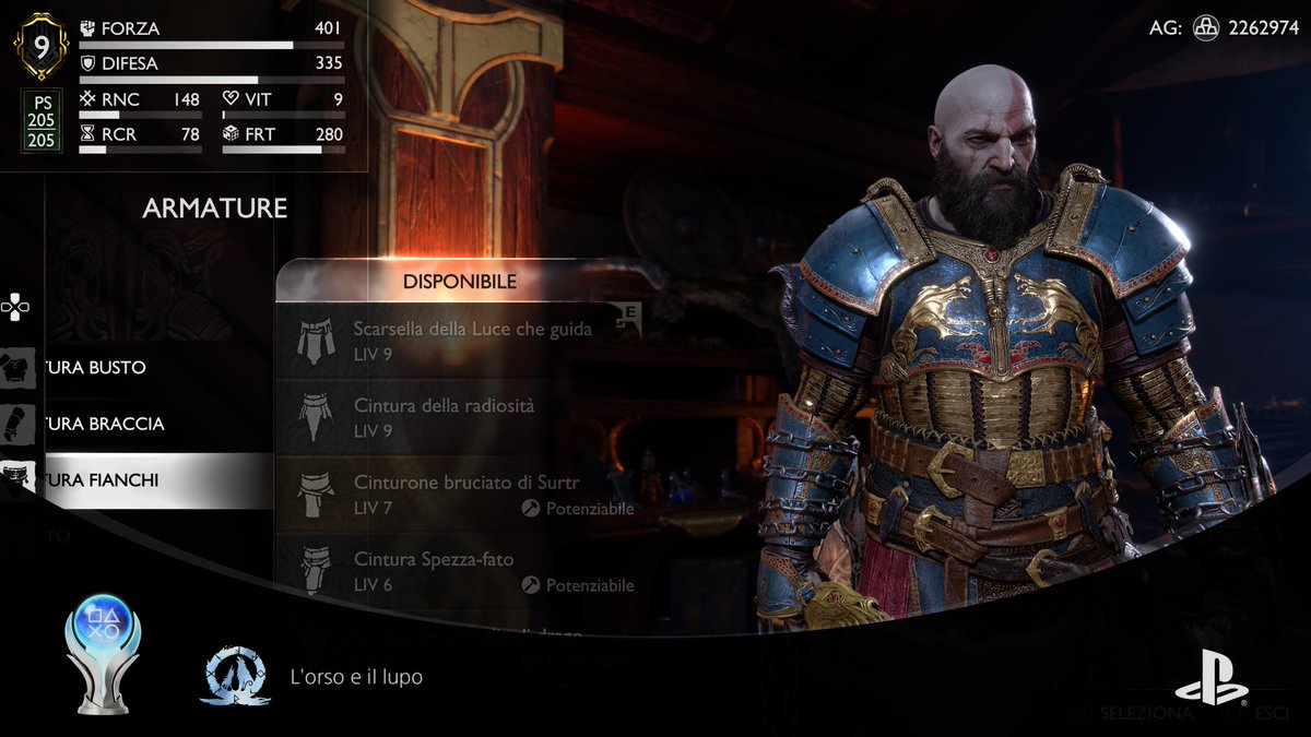 zigicita's tweet photo. God of War Ragnarök
L'orso e il lupo (PLATINUM)
#PlayStationTrophy #PS5Share, #GodofWarRagnarök https://t.co/70U8K4r4nX