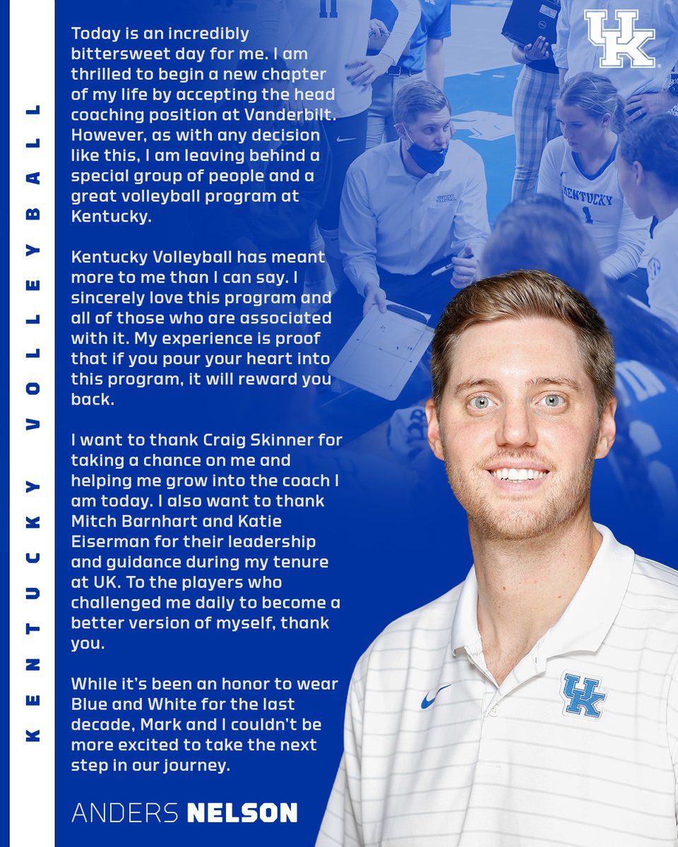 💙 #ThankYouAnders 💙

<a href="/UKCoachSkinner/">Craig Skinner</a> x <a href="/VBDers/">Anders Nelson</a>