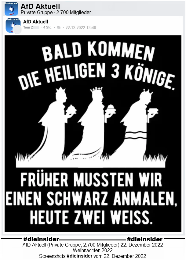 Die_Insider's tweet photo. Unser zweiter Teil zu #Weihnachten2022 handelt von den "Heiligen Drei Königen".
 
#NeinZuRassismus #Teil2
#GemeinsamGegenHass #DieInsider https://t.co/ddfbC60S2N