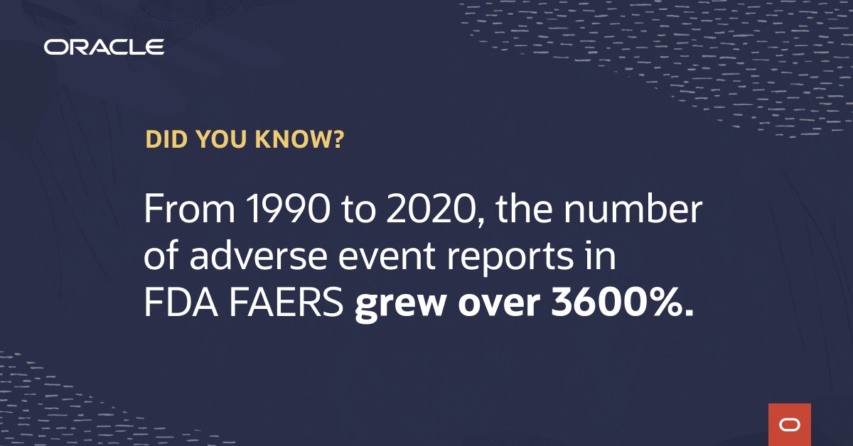 sjarmbruster's tweet photo. Population growth, more medications, and advancements in technology have led to increases in case volumes and data sources. Learn how @OracleHealthSci is leveraging data science and leading technologies to deliver deeper insight and improve efficiencies: https://t.co/K3folvWVD6 https://t.co/T8ASDkU96a