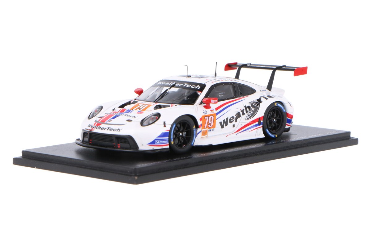 HModelcars's tweet photo. Nieuw: Porsche 911 RSR-19 #Porsche #Spark #24HLeMans #WeatherTechRacing #CooperMacNeil/JulienAndlauer/ThomasMerrill #2022 #79 #2ndLMGTEAm #modelcars https://t.co/lqnWdQV7Na https://t.co/u47yqZIQ3L