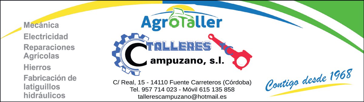 CDCarretereno's tweet photo. Nuevos patrocinadores para la SSC´22, gracias a todos. FAST-MOVIL en Fte Palmera, Recolección FELIPE PIÑA, AGROTALLER CAMPUZANO y AUTOMATISMOS RYD en Fuente Carreteros. https://t.co/l4MxCxqSn8