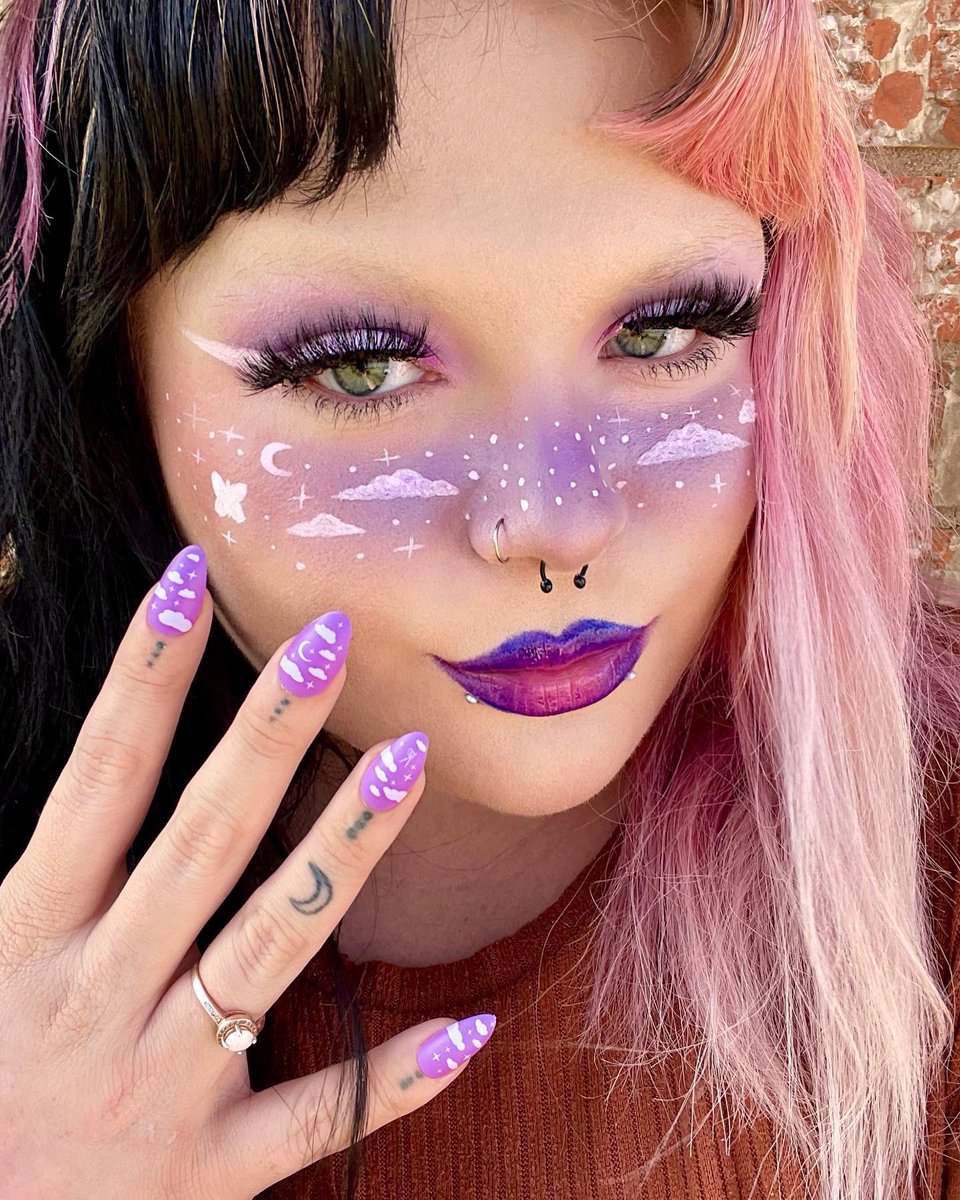 RaveNailz's tweet photo. Just a few absolute queens in our Dream Nailz ☁️✨ 

☁️✨ @goddessofbees13 , @trashrathaley , and kosmickatie on IG https://t.co/FUh6dJRRm7