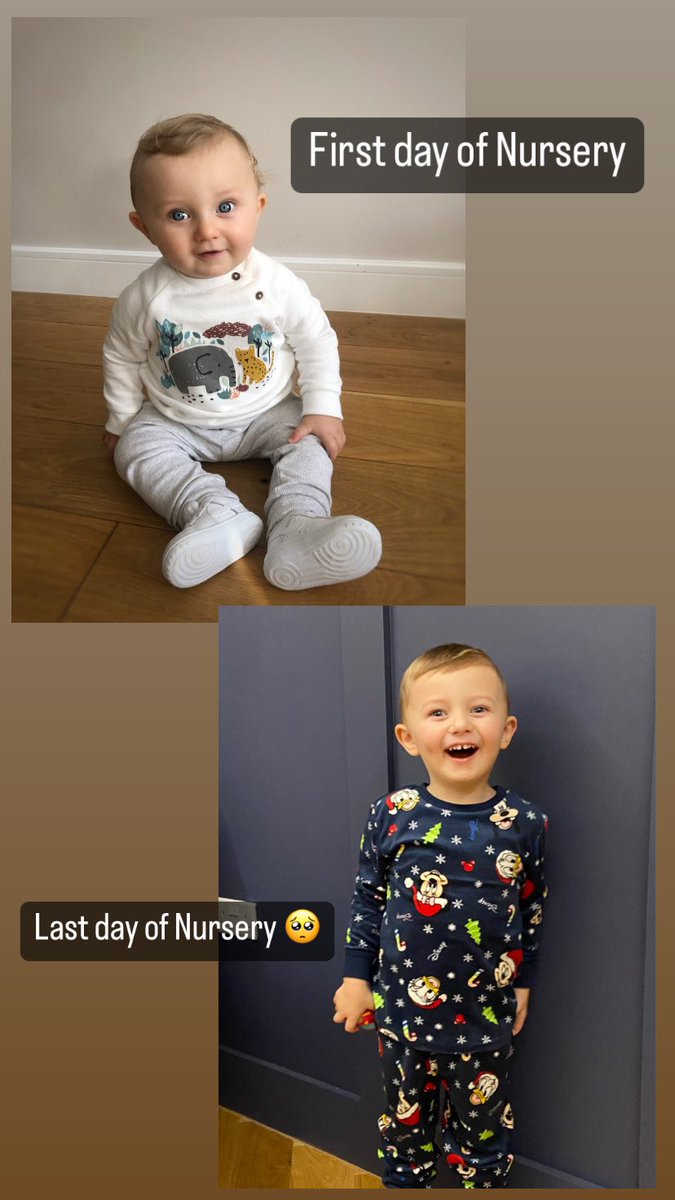 And just like that, my baby’s last day in nursery. Im an emotional wreck. But it’s on to your new adventure in big school in January handsome boy. Where has the time gone?! 🥺