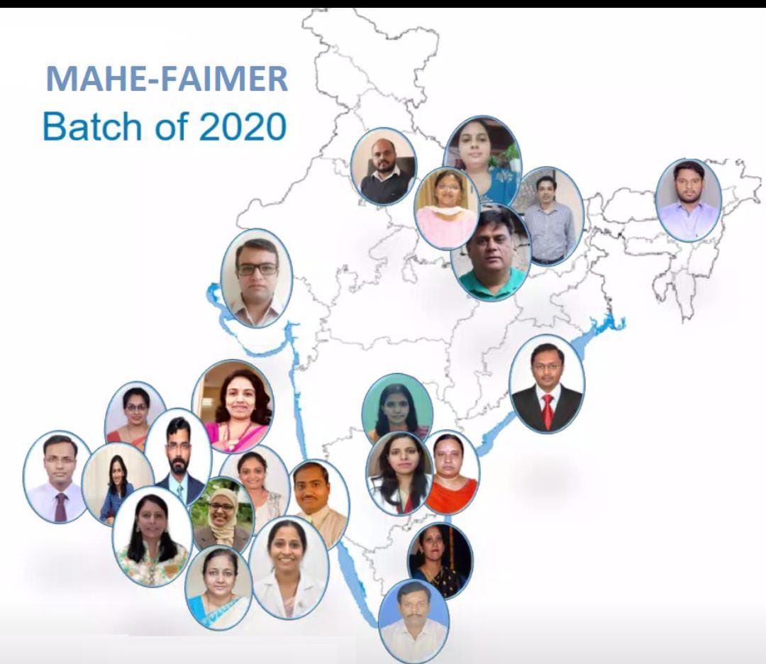 drvimalkrishnan's tweet photo. #Graduation #FAIMER Fellowship @FaimerMahe @MAHE_Manipal It’s been a fantastic journey. Thankyou @cirajam and all #FAIMER faculty. Grateful @kmc_manipal #2020batch #Changemakers #Leadership #IPE @MKmcmanipal @EMDManipal #MedEd https://t.co/dpFYtP5k5s