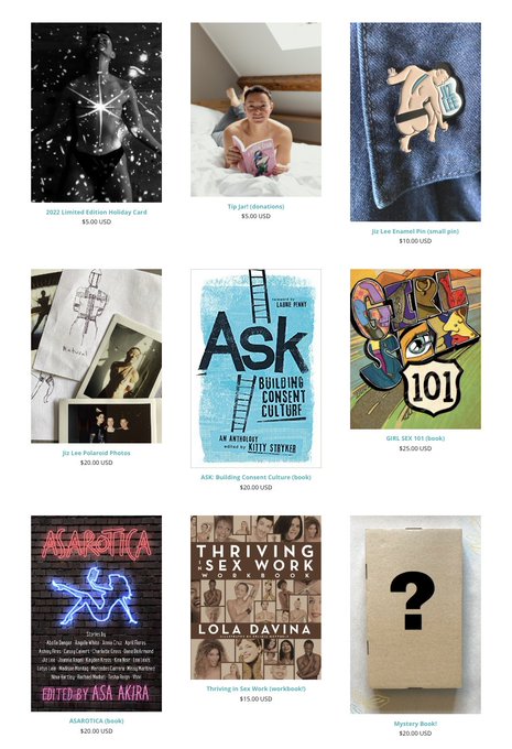 Oops, almost sold out of all my books! 🤯 I'll have some back in stock soon...Here is what's still available:  *<a href="/tag/goodsexawards"class="tags"><span>#goodsexawards</span></a>