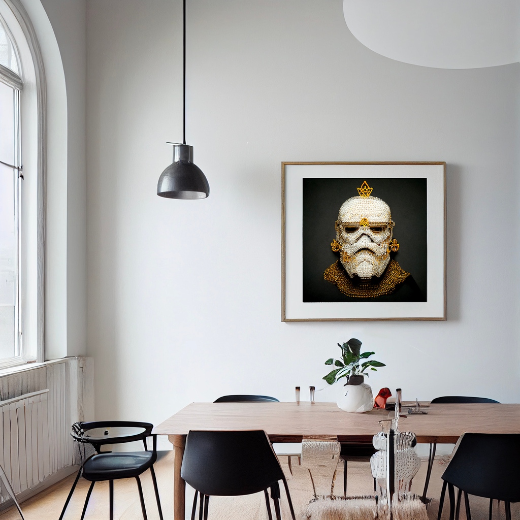 densenspiration's tweet photo. trooper State 🪖
The Trooper Prints reflect the strength and power that we can achieve by exercising our cosmic will, rather than giving in to fate.
#trooperstate #starwars #disney #starwarsnerd #theriseofskywalker #midjourney #artificialintelligence #art #artwork #digitalartwork https://t.co/mk3hgBzbSY