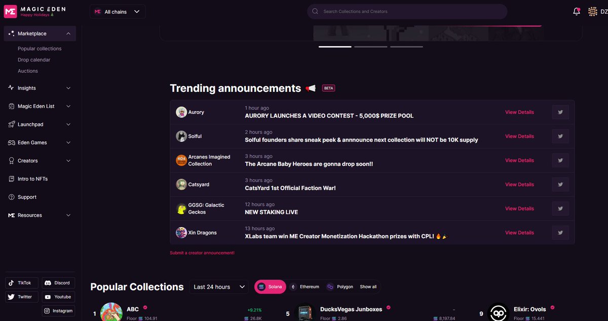 Deadgens | BIP-420 😺 (@deadgensftw) on Twitter photo Trending Announcements: Arcane Baby Heroes dropping soon!!
<a href="/ABCHERODAO/">ABC HERO DAO (12.2%)</a> x @ArcaneValleyNFT
555 NFTs celebrating 10 popular heroes from our Modern Society...one of it's kind idea...
Remember...10 unique 1/1s in the collection!! LLFFFGGGGG Arcanes & ABC Heroes...❤️🔥✊ Trending Announcements: Arcane Baby Heroes dropping soon!!
<a href="/ABCHERODAO/">ABC HERO DAO (12.2%)</a> x @ArcaneValleyNFT
555 NFTs celebrating 10 popular heroes from our Modern Society...one of it's kind idea...
Remember...10 unique 1/1s in the collection!! LLFFFGGGGG Arcanes & ABC Heroes...❤️🔥✊