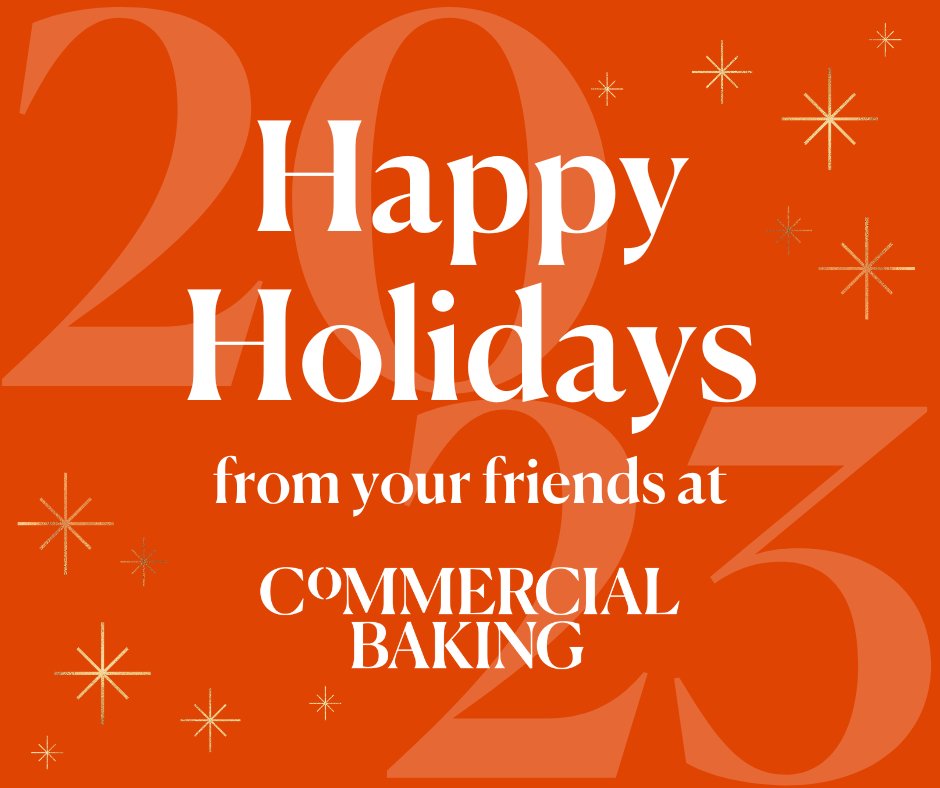What a year it’s been! Happy holidays from the Commercial Baking staff.​ Here's to 2023!