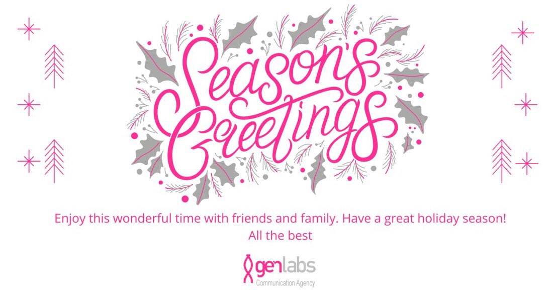 genlabsba's tweet photo. Wishing you all and yours the best this holiday season 🎅 🍾 
Felices fiestas para vos y todos tus seres queridos 🎅 🍾 

#felicesfiestas #seasonsgreetings #GENLabs https://t.co/6qyy5duLn7