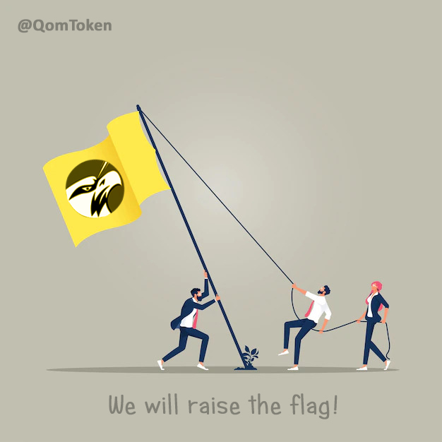 QomToken's tweet photo. We will raise the flag.

$QOM @ItsSaraRaad @ShibaPredator1 @Qominsider1 @QomToken @QOMONE 
#FlipShiba #QomToken #qommunity #QomArmy #QOMCards #SHIBA #QL1 https://t.co/Sxc9fo4pn5