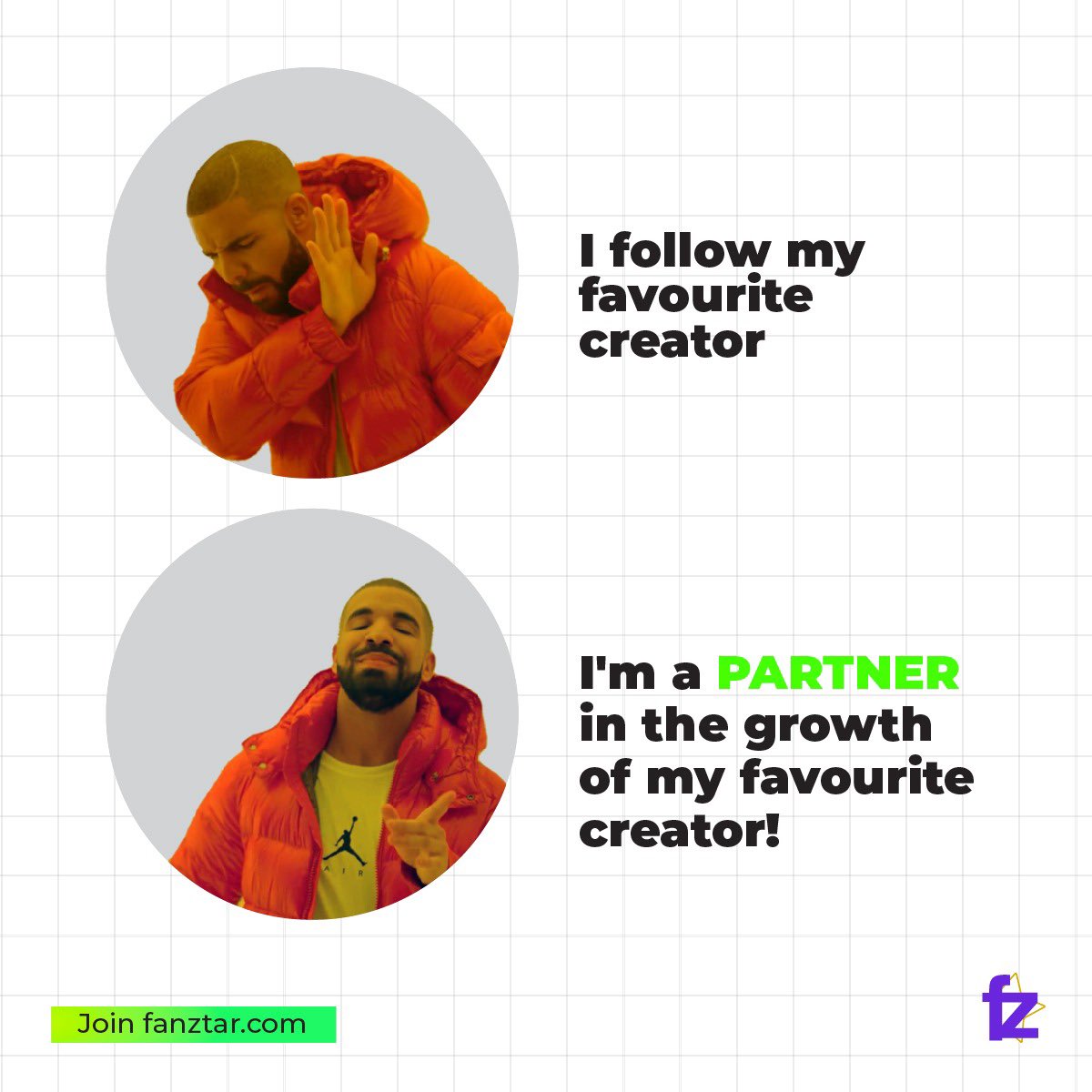 join_fanztar's tweet photo. Ab Follower nahi, Partner bano!

#fans #fanztar #creators #followernahipartnerbano #ownashare #sharesuccess #fancards https://t.co/o1VSddUH9z