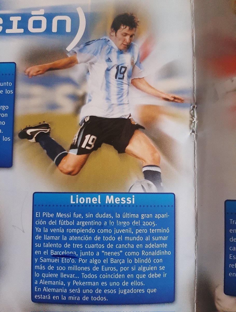 chomickirio's tweet photo. Acabo de encontrar esta RELIQUIA del Mundial 2006. Acá comenzó el sueño de una generación que se consumó el último domingo. https://t.co/ttbwmjQN4G