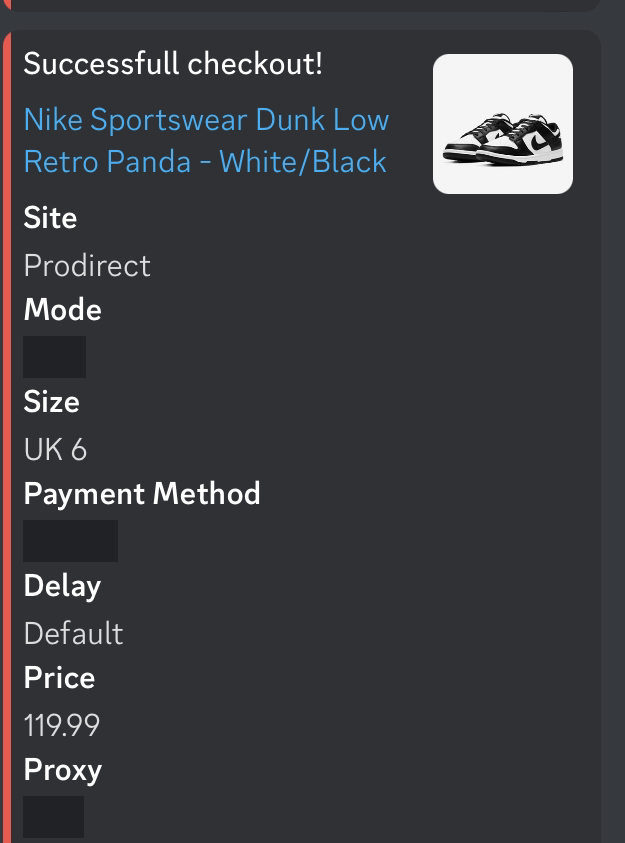 Success from caz#9999