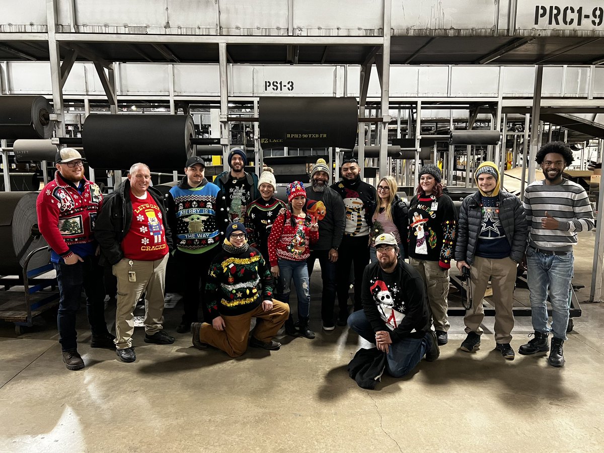 @Indyday_lions ugly sweater party 🎉 We here @UPS hopes you all have a #MerryChrismas and a #HappyHolidays @UPSers @bigtymer504 @ExperienceUPS #DeliverWhatMatters