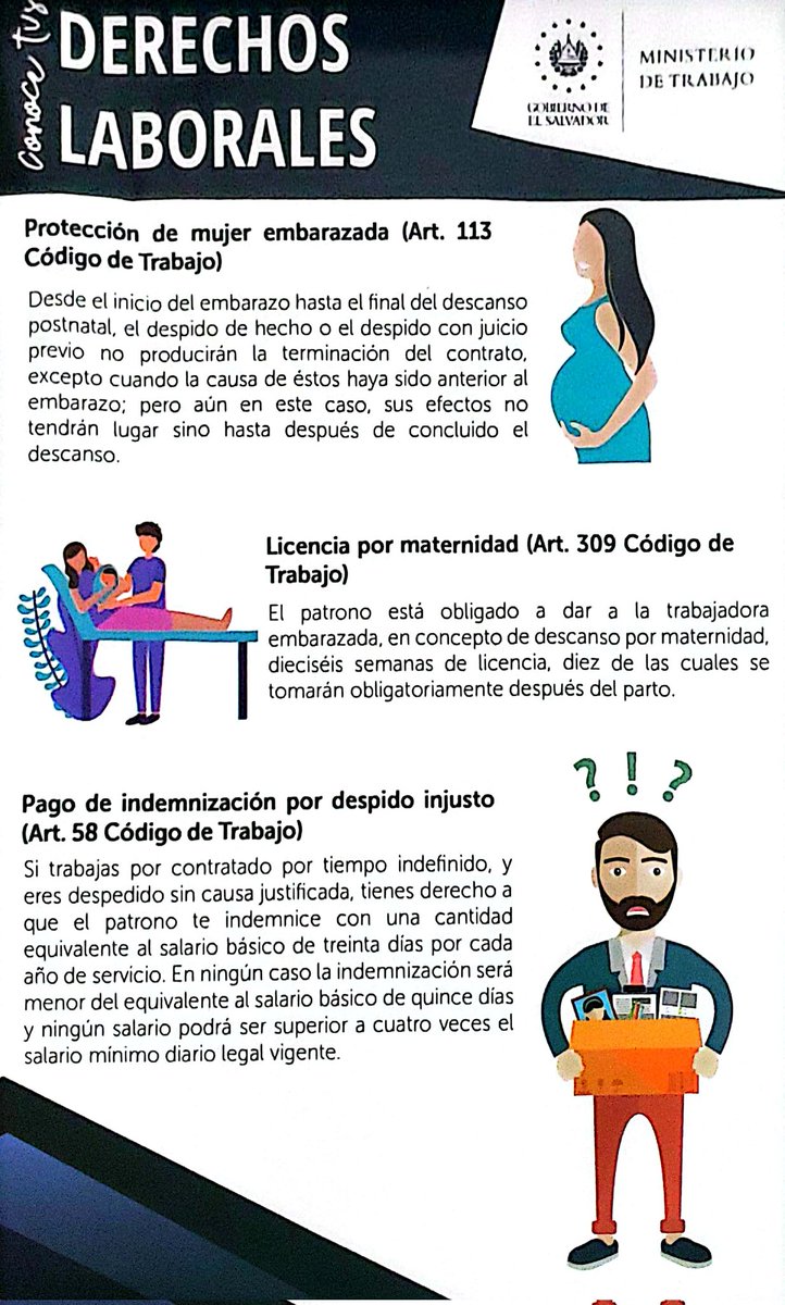 SigesalN's tweet photo. Derechos Laborales https://t.co/m0TgD6K17S
