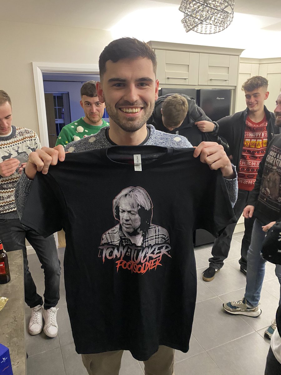 Mate is delighted with his secret Santa present <a href="/TerryStone/">Terry Stone</a>